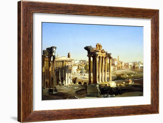 Foro Romano-Ippolito Caffi-Framed Giclee Print