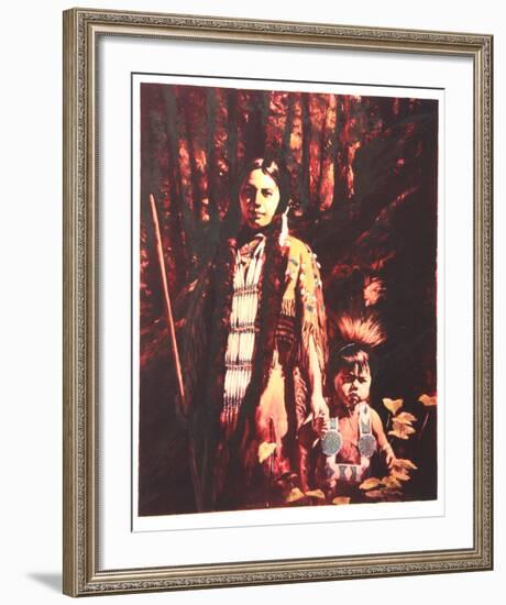 Forrest Children-Shannon Stirnweis-Framed Collectable Print