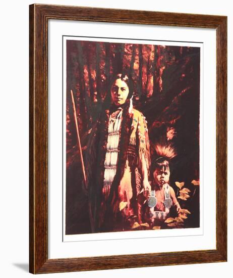 Forrest Children-Shannon Stirnweis-Framed Collectable Print