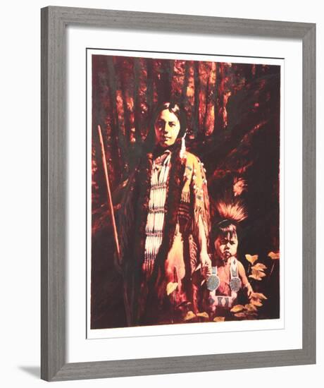 Forrest Children-Shannon Stirnweis-Framed Collectable Print