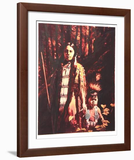 Forrest Children-Shannon Stirnweis-Framed Collectable Print