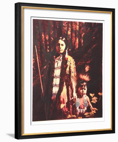 Forrest Children-Shannon Stirnweis-Framed Collectable Print