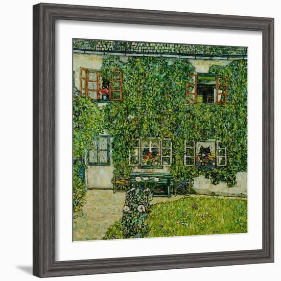 Forsthaus in Weissenbach Am Attersee-Gustav Klimt-Framed Giclee Print