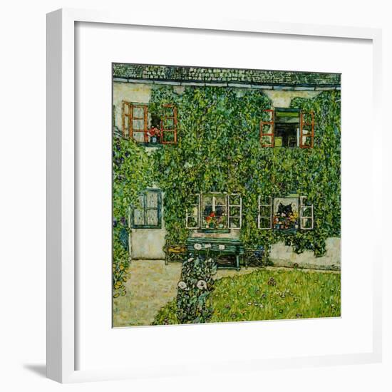 Forsthaus in Weissenbach Am Attersee-Gustav Klimt-Framed Giclee Print