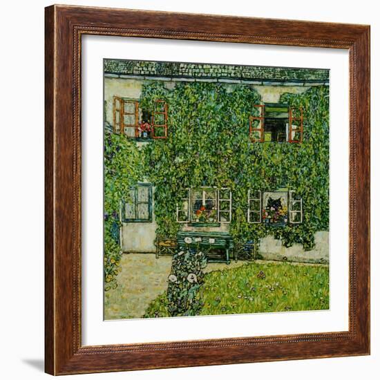 Forsthaus in Weissenbach Am Attersee-Gustav Klimt-Framed Giclee Print