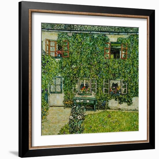 Forsthaus in Weissenbach Am Attersee-Gustav Klimt-Framed Giclee Print