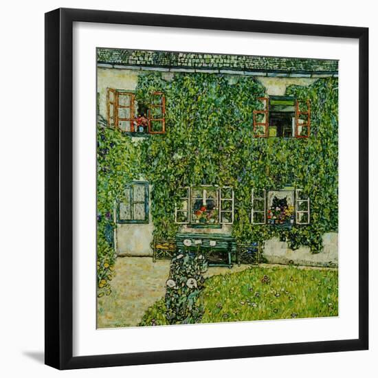 Forsthaus in Weissenbach Am Attersee-Gustav Klimt-Framed Giclee Print