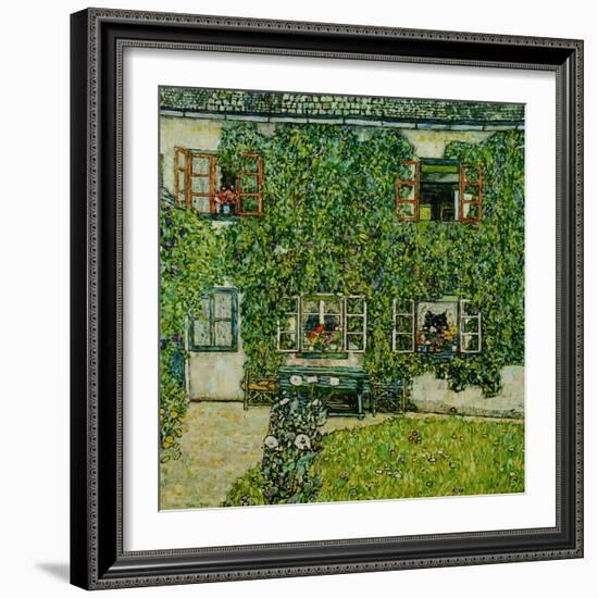 Forsthaus in Weissenbach Am Attersee-Gustav Klimt-Framed Giclee Print