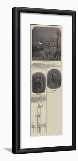 Forsyth's Patent Railway Signals-null-Framed Giclee Print