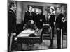 FORT APACHE, 1948 directed by JOHN FORD Henry Fonda, John Wayne, George O'Brien, John Agar and Ward-null-Mounted Photo