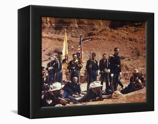 FORT APACHE, 1948 directed by JOHN FORD Henry Fonda (photo)-null-Framed Stretched Canvas