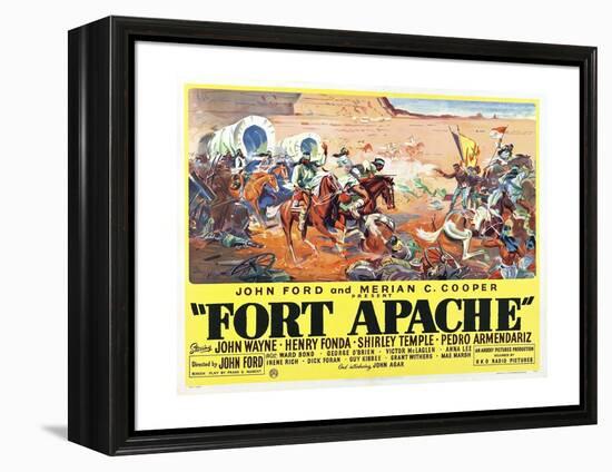 Fort Apache, 1948-null-Framed Premier Image Canvas