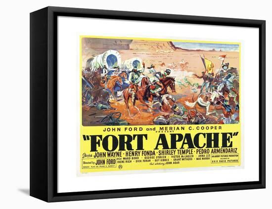 Fort Apache, 1948-null-Framed Premier Image Canvas