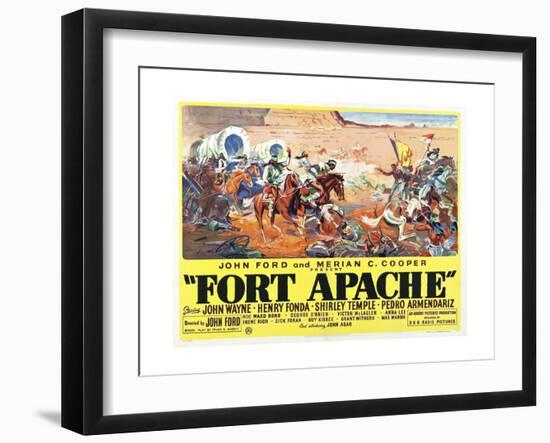 Fort Apache, 1948-null-Framed Giclee Print