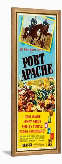 Fort Apache, 1948-null-Framed Stretched Canvas