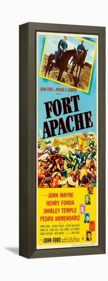 Fort Apache, 1948-null-Framed Stretched Canvas