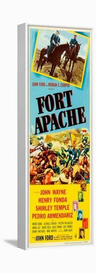 Fort Apache, 1948-null-Framed Stretched Canvas