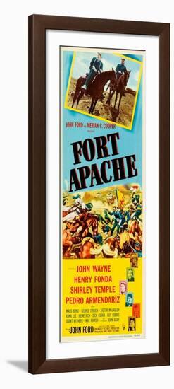 Fort Apache, 1948-null-Framed Art Print