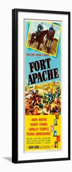 Fort Apache, 1948-null-Framed Art Print