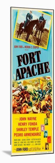 Fort Apache, 1948-null-Mounted Art Print