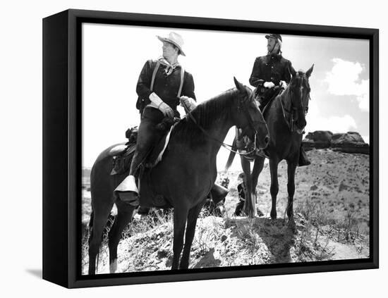 Fort Apache, John Wayne, Henry Fonda, 1948-null-Framed Stretched Canvas