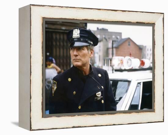 FORT APACHE-THE BRONX, 1980 directed by DANIEL PETRIE Paul Newman (photo)-null-Framed Stretched Canvas