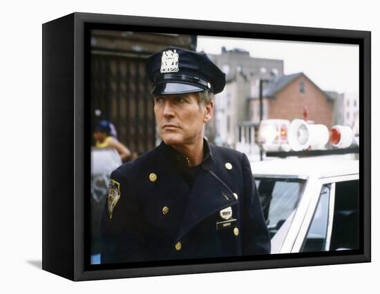 FORT APACHE-THE BRONX, 1980 directed by DANIEL PETRIE Paul Newman (photo)-null-Framed Stretched Canvas