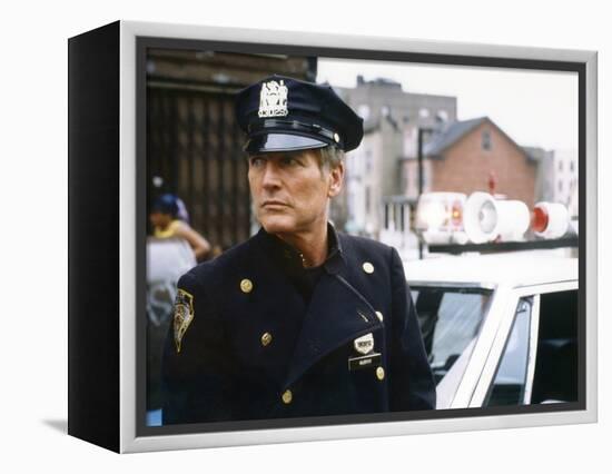 FORT APACHE-THE BRONX, 1980 directed by DANIEL PETRIE Paul Newman (photo)-null-Framed Stretched Canvas