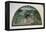 Fort Belvedere and the Pitti Palace from a Series of Lunettes Depicting Views of the Medici Villas-Giusto Utens-Framed Premier Image Canvas