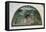 Fort Belvedere and the Pitti Palace from a Series of Lunettes Depicting Views of the Medici Villas-Giusto Utens-Framed Premier Image Canvas