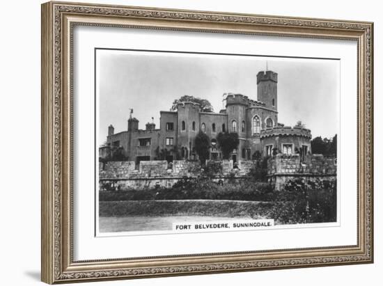 Fort Belvedere, Sunningdale, 1936-null-Framed Giclee Print