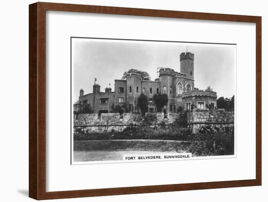 Fort Belvedere, Sunningdale, 1936-null-Framed Giclee Print