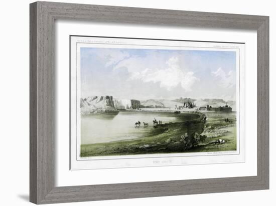 Fort Benton, Montana, USA, 1856-John Mix Stanley-Framed Giclee Print