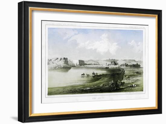 Fort Benton, Montana, USA, 1856-John Mix Stanley-Framed Giclee Print