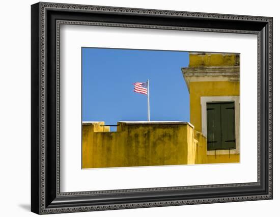 Fort Christiansted National Historic Site, Christiansted, St. Croix, US Virgin Islands.-Michael DeFreitas-Framed Photographic Print