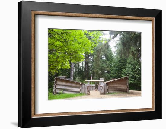 Fort Clatsop, Lewis and Clark National Historic Park, Oregon, USA-Jamie & Judy Wild-Framed Photographic Print