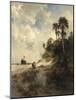 Fort George Island, Florida, 1878 (Oil on Canvas)-Thomas Moran-Mounted Giclee Print