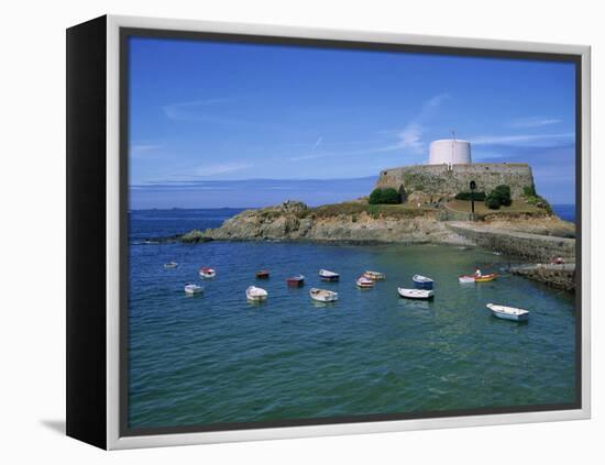 Fort Grey, Guernsey, Channel Islands, United Kingdom, Europe-Lightfoot Jeremy-Framed Premier Image Canvas