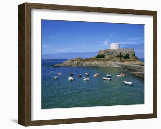 Fort Grey, Guernsey, Channel Islands, United Kingdom, Europe-Lightfoot Jeremy-Framed Photographic Print