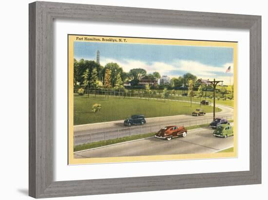 Fort Hamilton, Brooklyn, NY-null-Framed Art Print