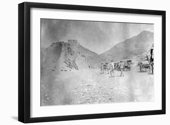 Fort in the Khyber Pass, 1917-null-Framed Giclee Print