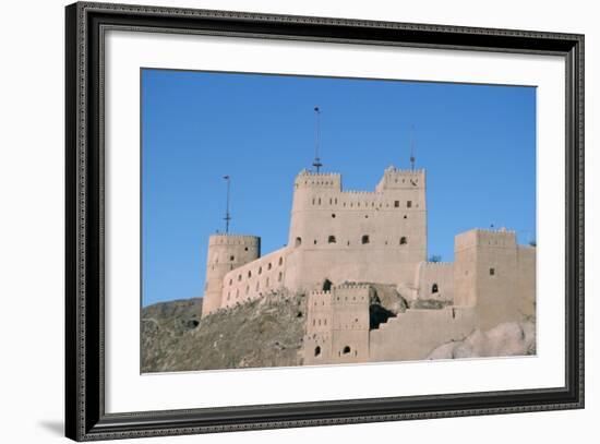 Fort Jalali, Muscat (Masqat), Oman-Vivienne Sharp-Framed Photographic Print