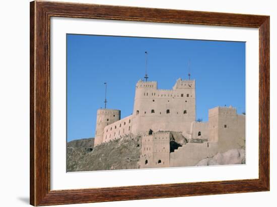 Fort Jalali, Muscat (Masqat), Oman-Vivienne Sharp-Framed Photographic Print