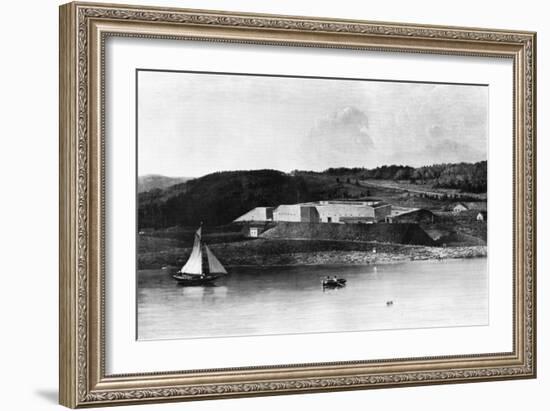 Fort Knox, Maine, 1870-1875-Seth Eastman-Framed Giclee Print