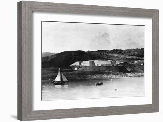 Fort Knox, Maine, 1870-1875-Seth Eastman-Framed Giclee Print