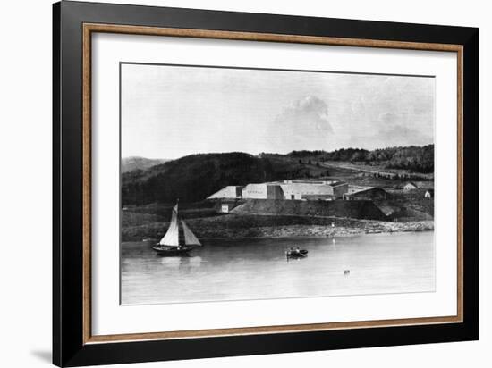 Fort Knox, Maine, 1870-1875-Seth Eastman-Framed Giclee Print