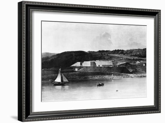 Fort Knox, Maine, 1870-1875-Seth Eastman-Framed Giclee Print