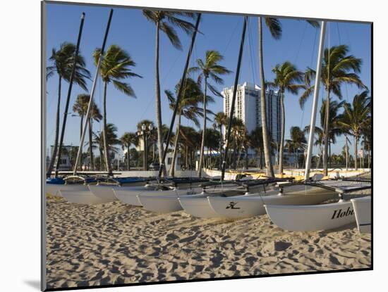 Fort Lauderdale Beach, Fort Lauderdale, Florida-Walter Bibikow-Mounted Photographic Print