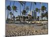 Fort Lauderdale Beach, Fort Lauderdale, Florida-Walter Bibikow-Mounted Photographic Print