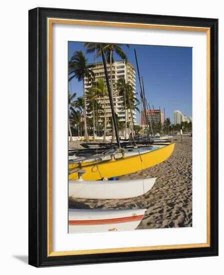 Fort Lauderdale Beach, Fort Lauderdale, Florida-Walter Bibikow-Framed Photographic Print